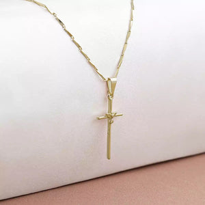 Dije oro laminado 18K Cruz celestial  unisex Ref 23164