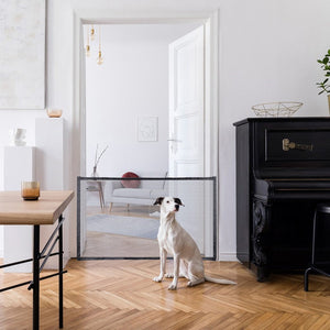 Malla plegable para mascotas 110cm puerta de seguridad