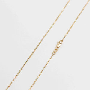 Cadena Oro laminado 18K Militar 1.1 Mm 45 Cms Ref 44986