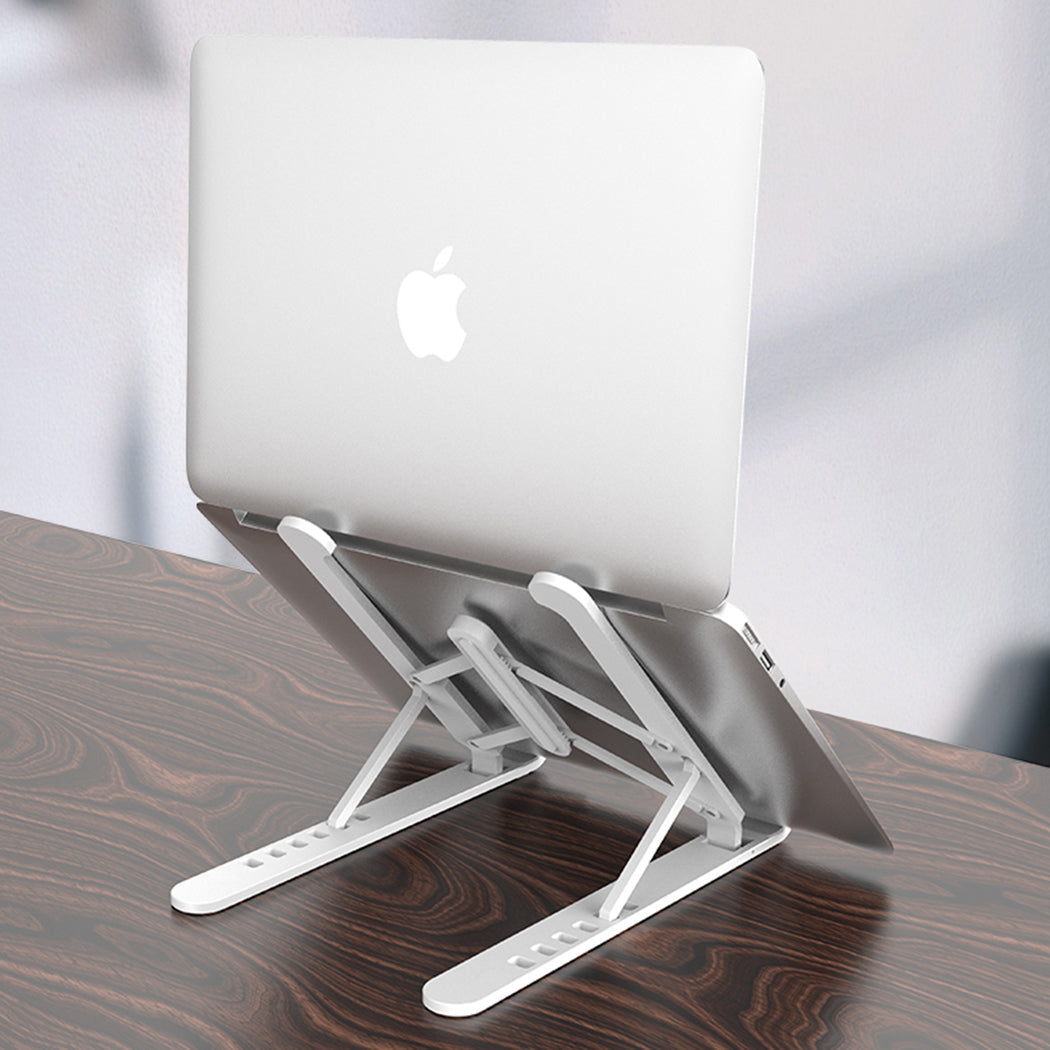 Base soporte para computador tablet celular retráctil antideslizante