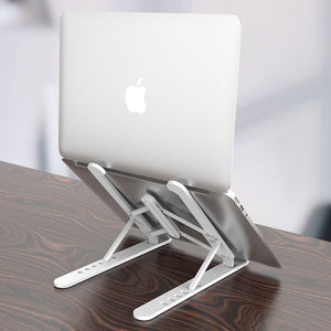 Base soporte para computador tablet celular retráctil antideslizante