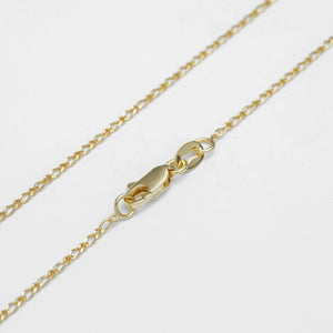 Cadena oro laminado 18K tejido Cadenas 45cm unisex Ref 40031