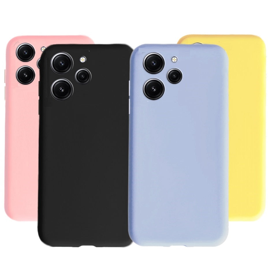 Estuches silicone case para Xiaomi Redmi 12 X2 unds surtidas