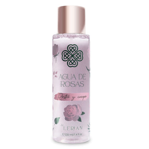 Agua de rosas splash refrescante 220 ml y 60 ml