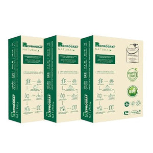 Pack x3 Resmas de hojas de impresora Reprograf Natural por 520