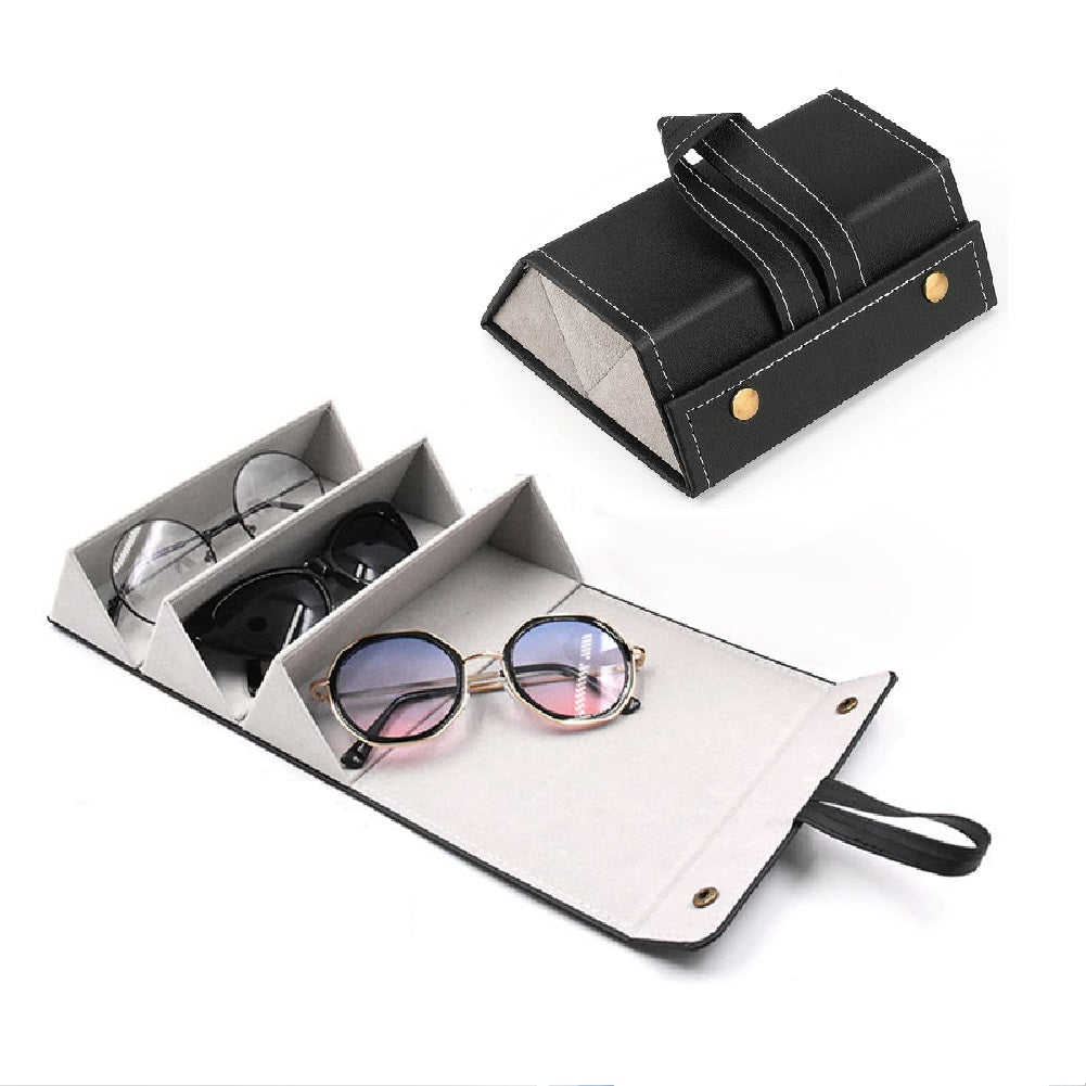 Organizador estuche para gafas de 3 puestos