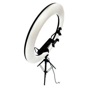 Aro de luz profesional 45 cm y 3 soportes celular