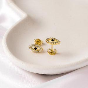 Aretes topos Ojo Turco Ref 34003
