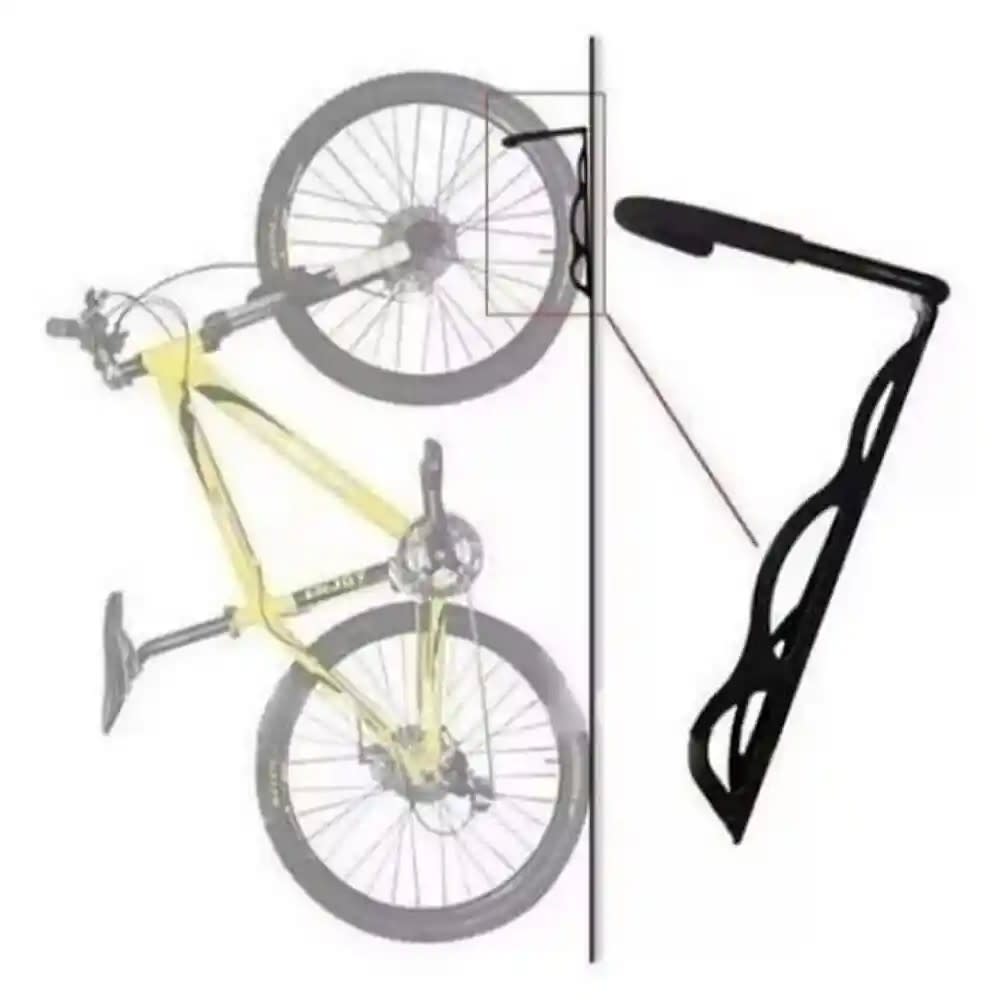 Soporte rack organizador de bicicleta para pared