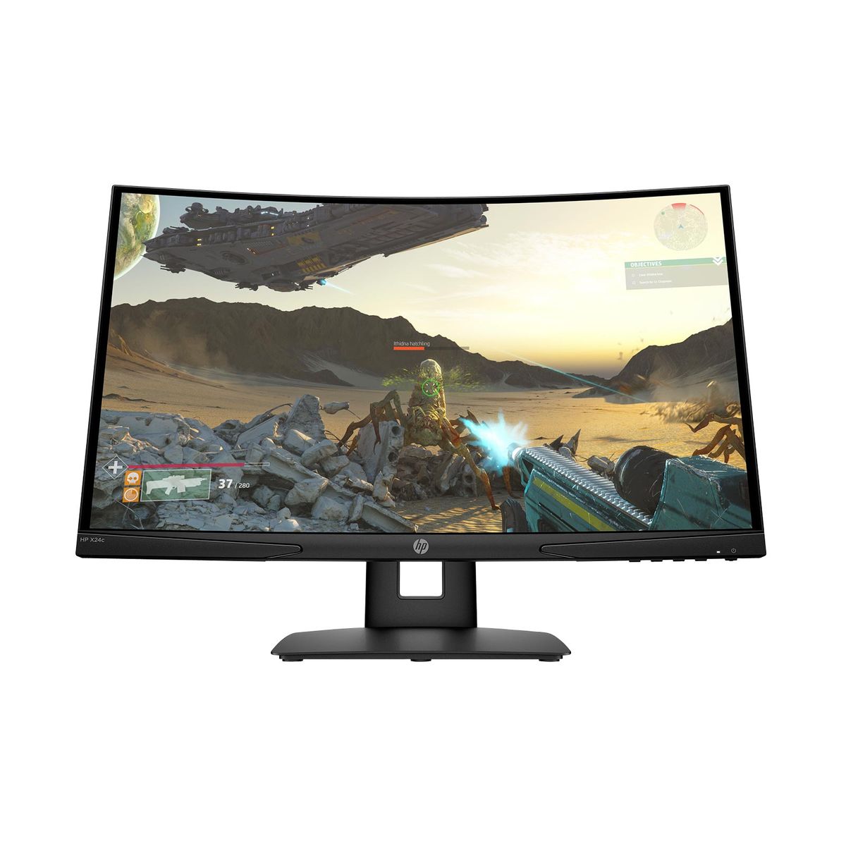 Monitor HP Gamer 23.8" X24C Tipo de pantalla: VA