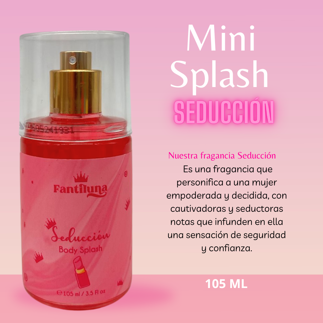 Mini Splash Fantiluna 105Ml Seduccion