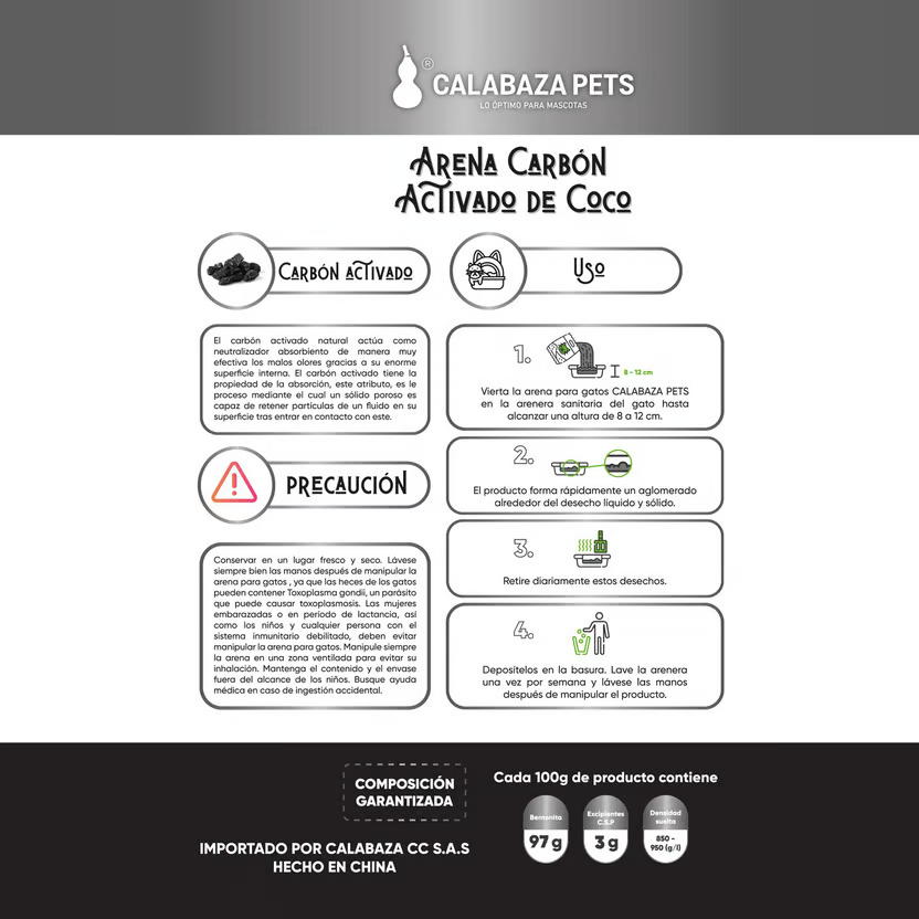 ARENA CALABAZA 10K CARBON