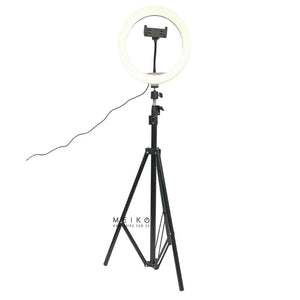 Aro de luz de 33 cm con trípode expandible 2 metros