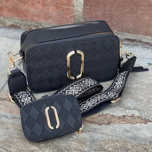 Bolso de dama baúl M’J Reata con monedero