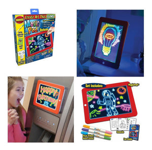 Tablero Mágico De Dibujo 3d Para Niños Y Niñas con marcadores
