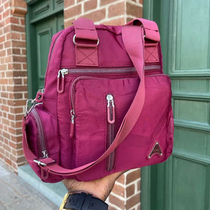 Bolso  Morral & Manos Libre 2 en 1 Boomerang