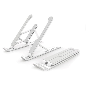 Base soporte para computador tablet celular retráctil antideslizante