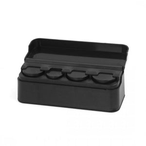 Caja organizador de monedas para carro de 5 puestos