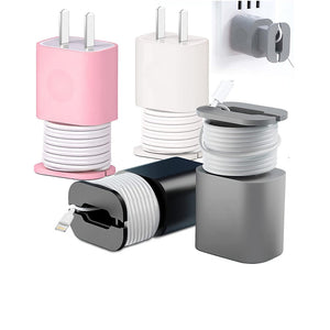 Funda protector de cargador para IPhone de silicona