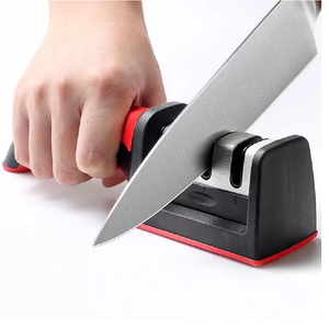 Afilador de cuchillos con ventosa adherente