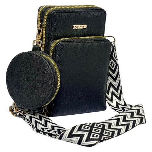 Bolso Manos Libres Nómada de 3 Compartimentos