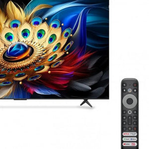 Televisor TCL 50" Pulgadas 127 cm 50 C655 Advanced 4K-UHD QLED Smart TV Google