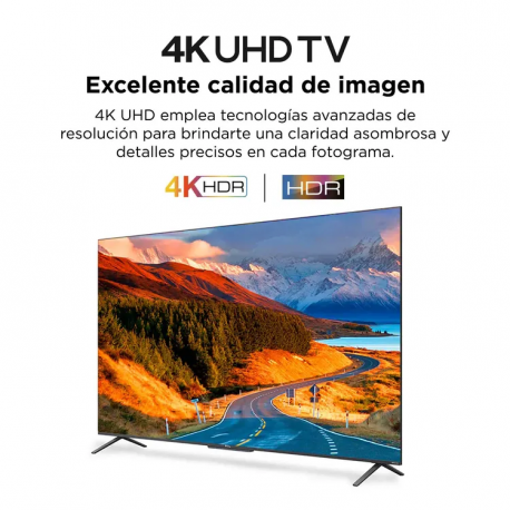 Televisor TCL 55" Pulgadas 139cm 55P655 4K-UHD LED Smart TV Google