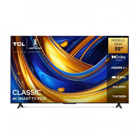 Televisor TCL 55" Pulgadas 139cm 55P655 4K-UHD LED Smart TV Google