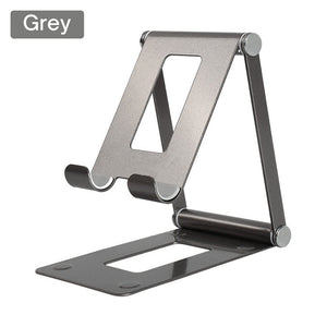 Soporte para celular y tablet metálico de escritorio
