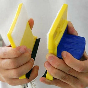 Limpia vidrios mágnetico doble para ventanas externas