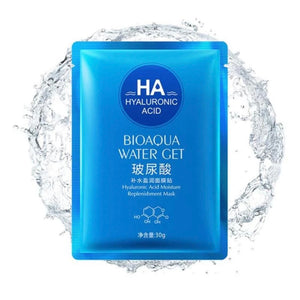 Mascarilla facial en Velo Ácido Hialurónico x3 sobres 25gr Bioaqua