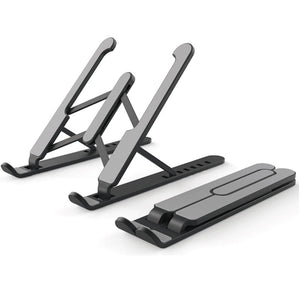 Base soporte para computador tablet celular retráctil antideslizante