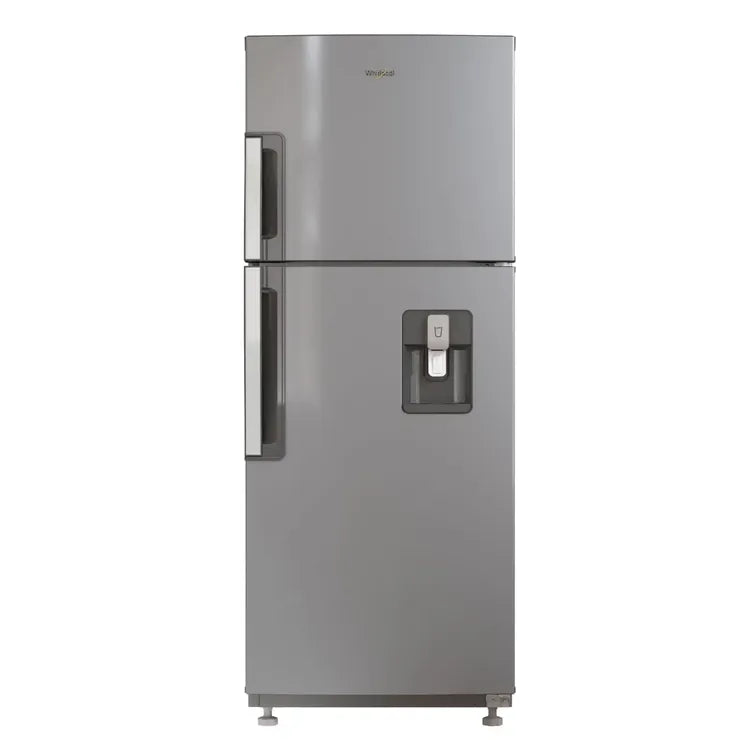 Nevera Whirlpool No Frost Congelador Superior 263 Litros WRW25CKTWW Gris