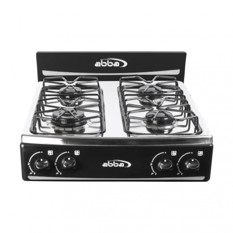 Estufa De Mesa Abba 4 Puestos Gas Natural QL ST4005