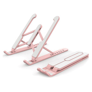 Base soporte para computador tablet celular retráctil antideslizante