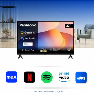 Televisor Panasonic 32" Pulgadas 81 cm 32NS700 LED HD Smart TV Google TV