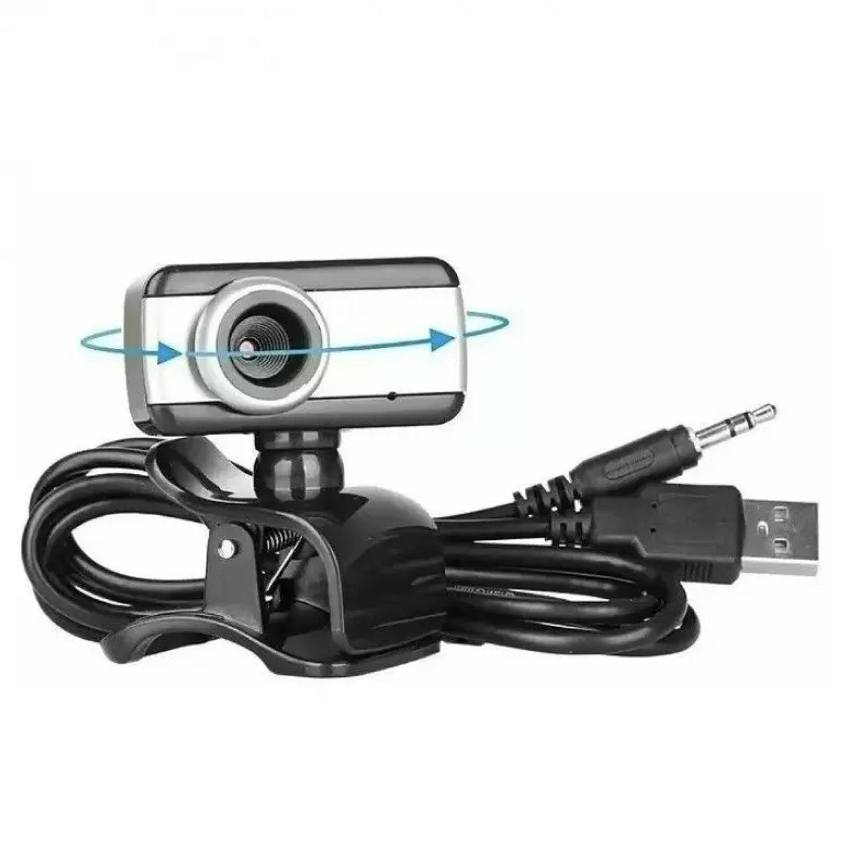 Cámara web Full HD 1080p para computador con micrófono Windows Mac