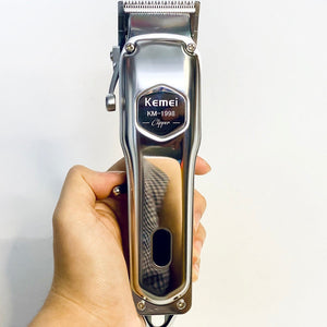 Máquina de motilar barbera profesional con pantalla y accesorios