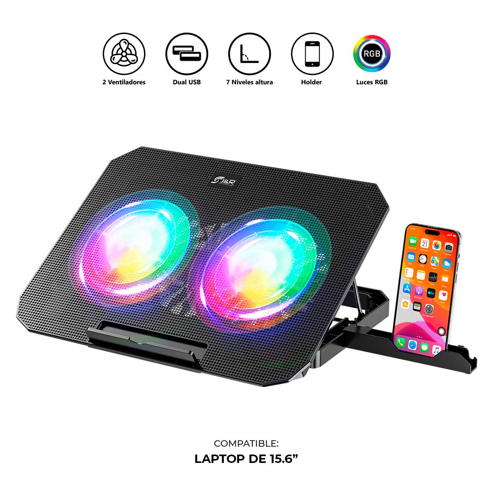 BRJR 020 BASE REFRIGERANTE "HOLD" RGB 2 COOLERS HOLDER CE