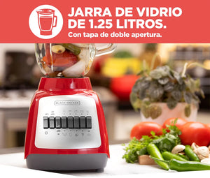 LICUADORA B+D POWER DURAPRO ROJO