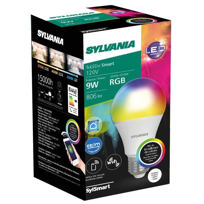 Bombillo Tapo wi-fi light bulb multicolor