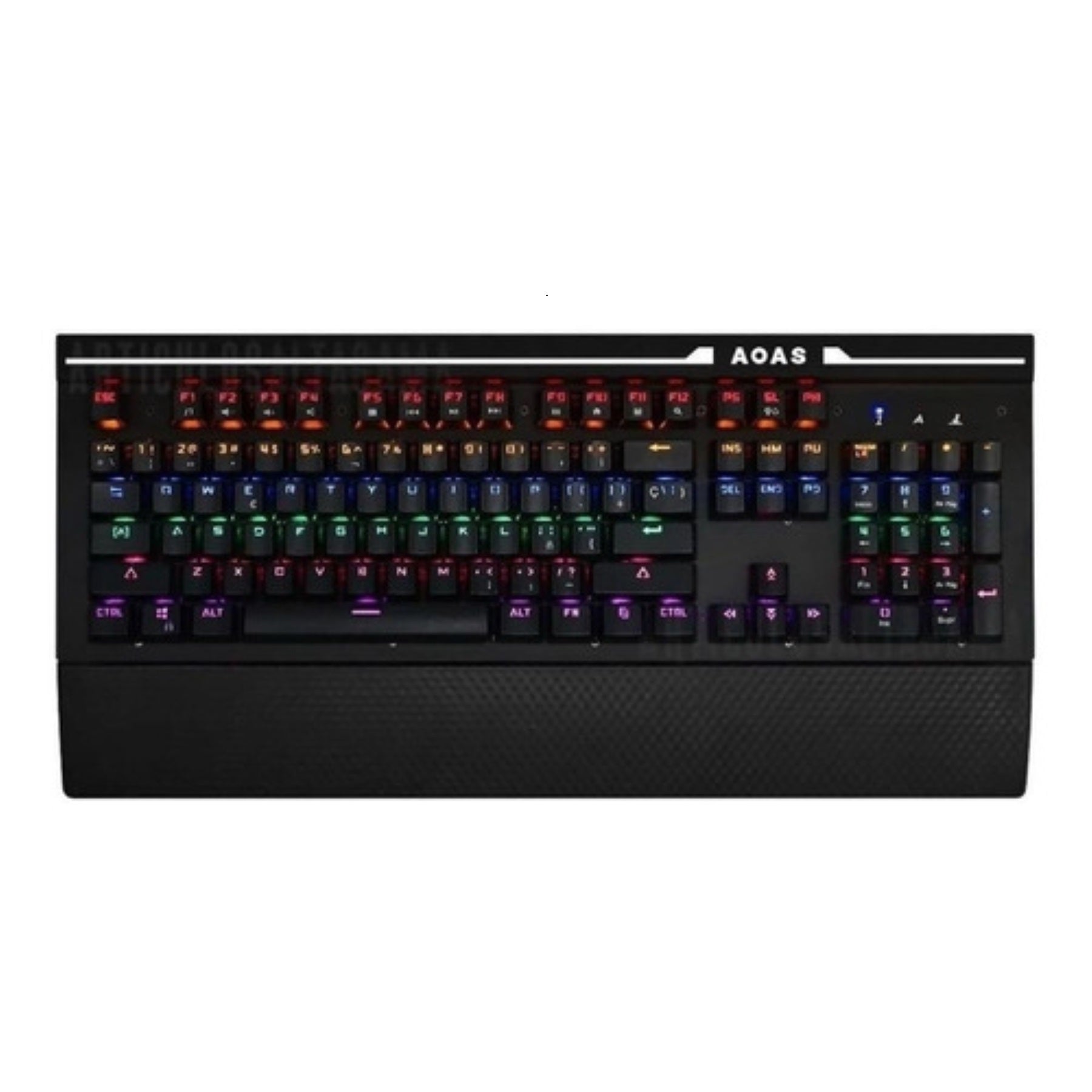 Teclado Mouse Weibo Mecanico Alambrico Gamer As808