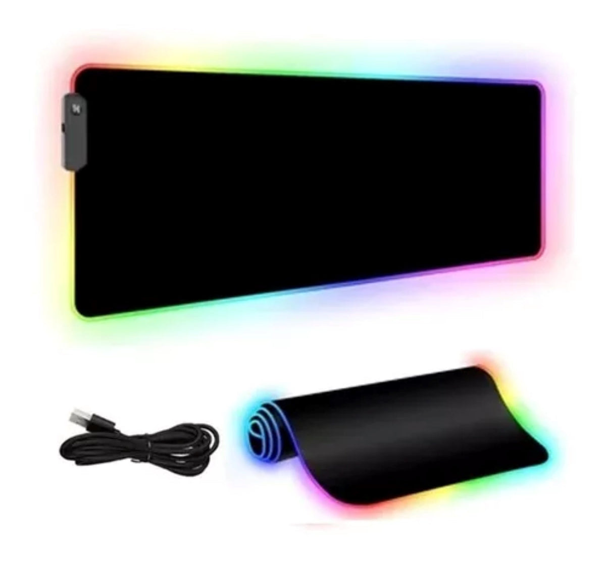 Tapete Pad Mouse Gamer Rgb Almohadilla