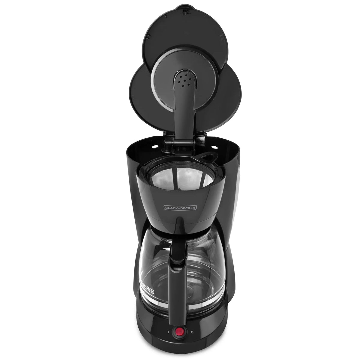 CAFETERA BLACK+DECKER DE VIDRIO-12 TAZAS