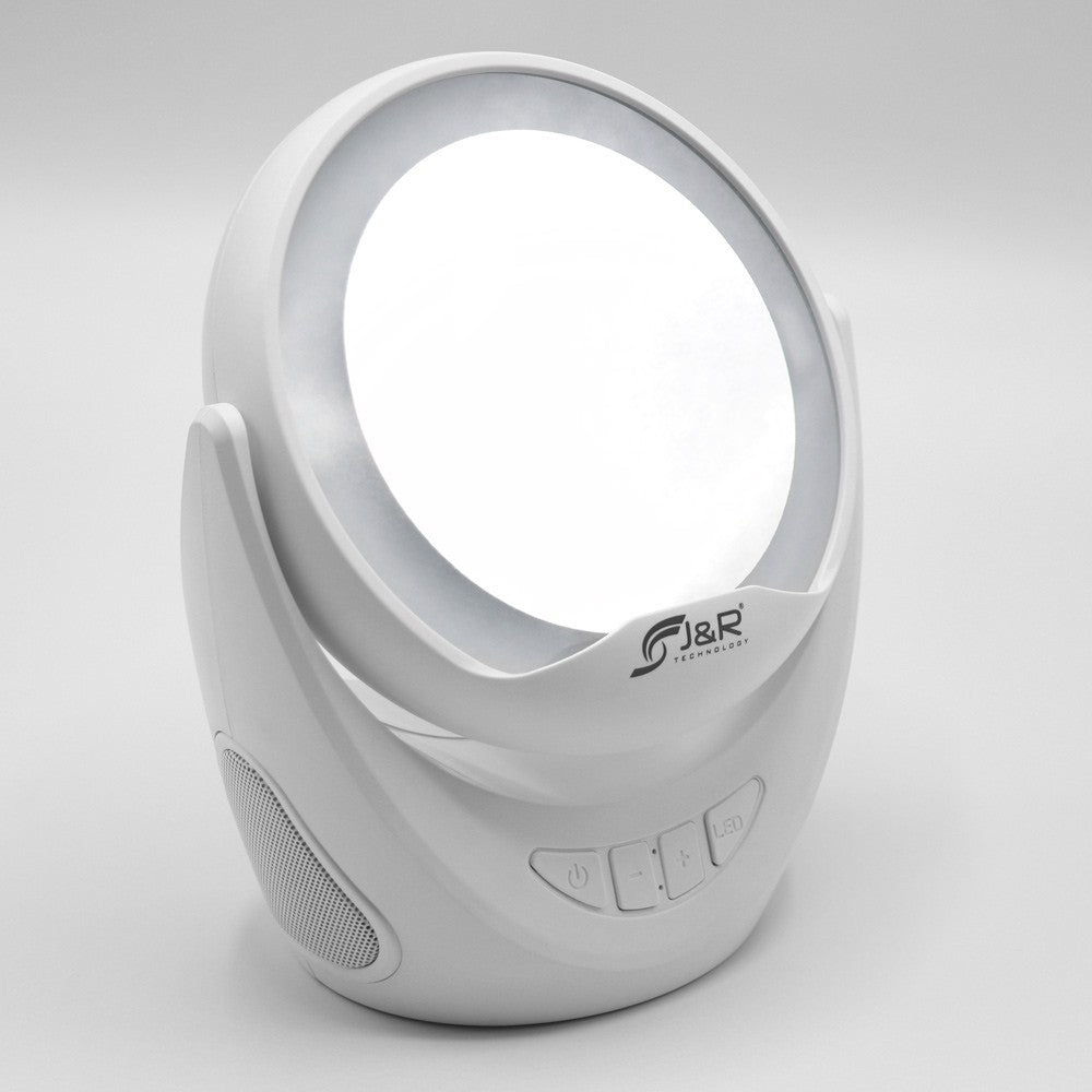 J5212 Espejo 2 En 1 Iluminacion Led Y Musica 3W 2 1200 M