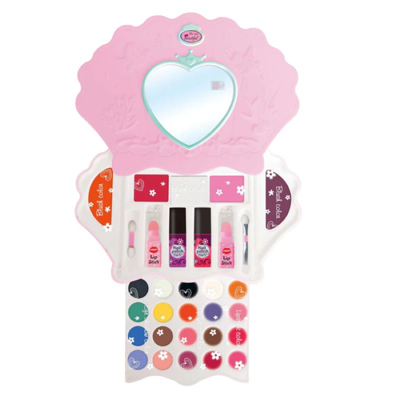 Juguete Maquillaje En Forma De Concha Para Niña