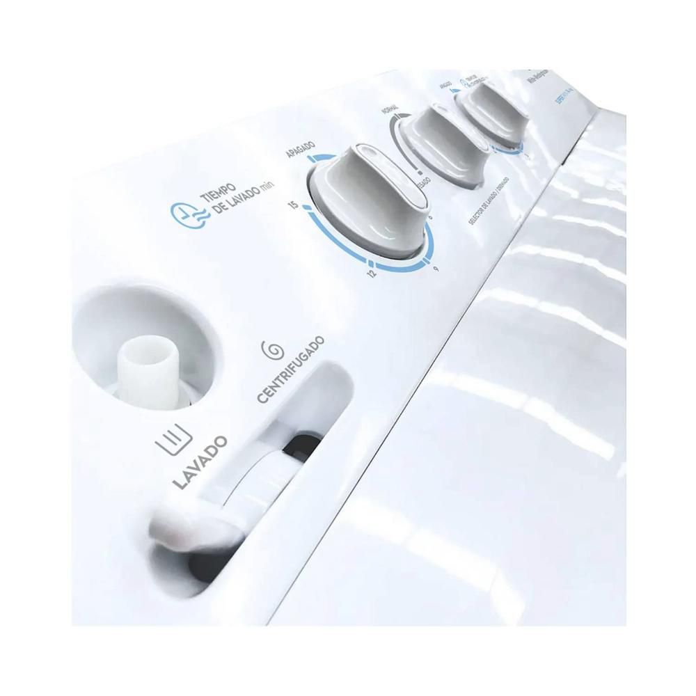 LAVADORA SEMIAUTOMATICA WESTINGHOUSE Carga Superior 7 kg (15 lb)