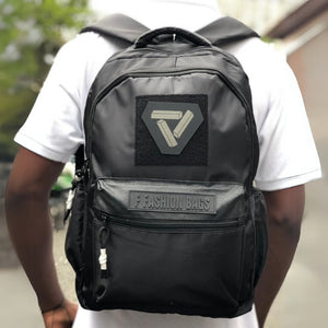 Morral grande impermeable para hombre bolsillos internos