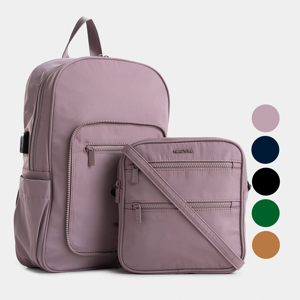 Morral grande funcional 2 en 1 Broni Nappa fondo entero