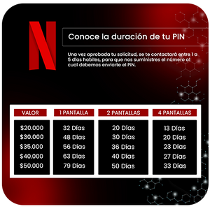 Bono Netflix $40.000